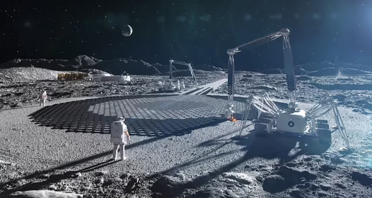 Смотрите, какие дома NASA планирует построить на Луне уже к 2040 году: визуализация